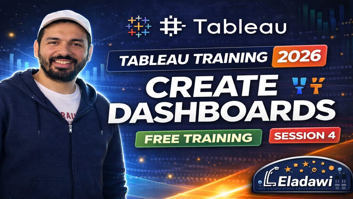 Tableau Training 2026: Create Dashboards Step-by-Step | Beginner to Pro (Session 4) - Video